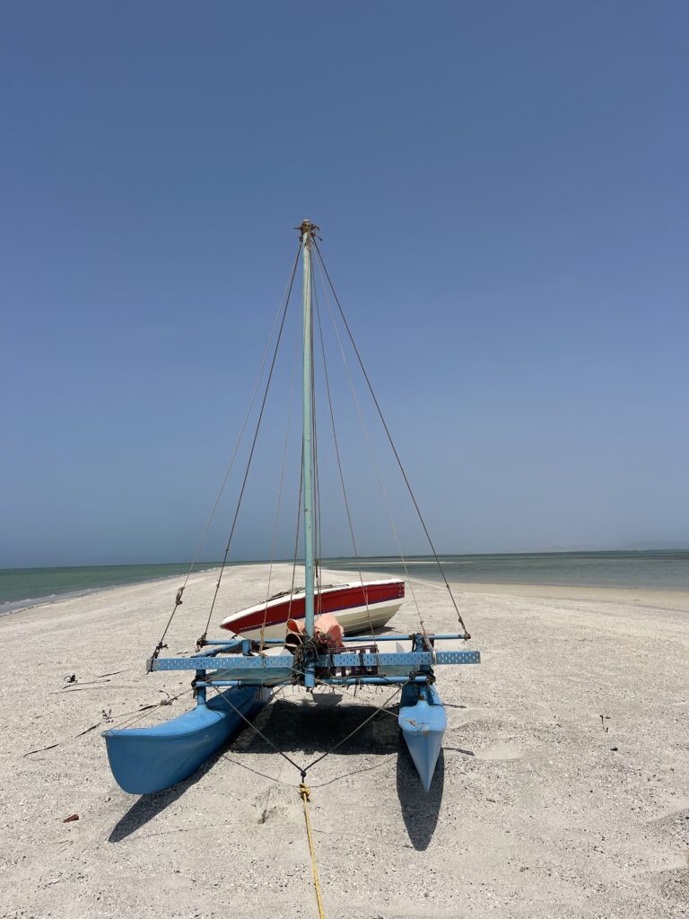 Kite Surfing in Masirah Island